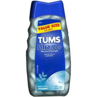 Tums Ultra 1000 Maximum Strength Antacid/Calcium Supplement Spearmint