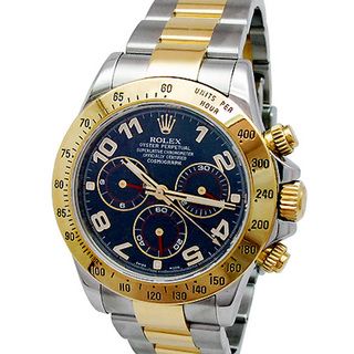 Pre owned Rolex Mens 18k Yellow Gold Daytona Watch