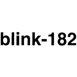 Blink 182   Logo   Cutout Decal   Sticker    Automotive