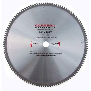 Carrera Precision 14 inch 120 T Carbide Tipped Saw Blade