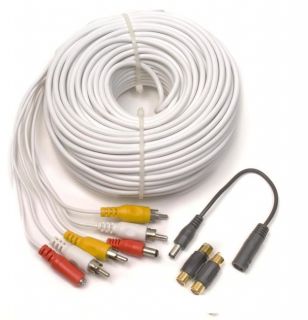 See QS120F 120 foot Extension RCA Cable with Gender Changer