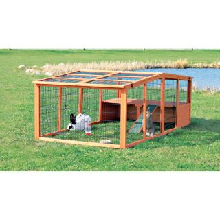 Outdoor Run with Mesh Cover/Wooden Roof (XL) Today $284.99