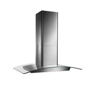 Broan 36 inch Stainless Contemporay European Glass Island Hood