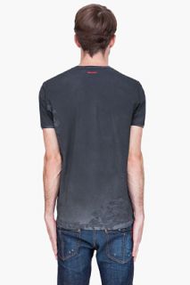 Dsquared2 Distressed Star Print T shirt for men