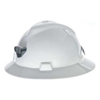 MSA 460069 Hard Hat w/ Lamp Bracket and Cord Holder