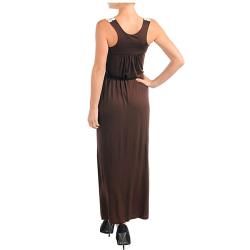 Stanzino Womens Brown Maxi Evening Dress
