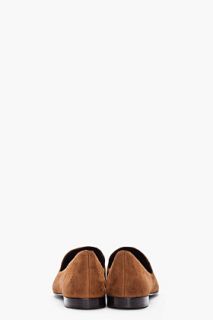 Giuseppe Zanotti Brown Tassled Kevin 10 Loafers for men