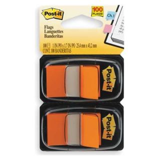 Post IT 680 OE2 Sticky Flags, 1 x 1 3/4 In., Orange, PK2