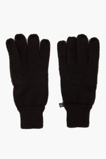 Cheap Monday Black Wox Gloves for men