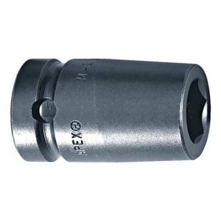Apex M1E08 Impact Socket, Magnetic, 1/4 Dr, 1/4 In