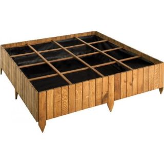 Le carré potager Potimarron 120 de Jardipolys est fabriqué en bois