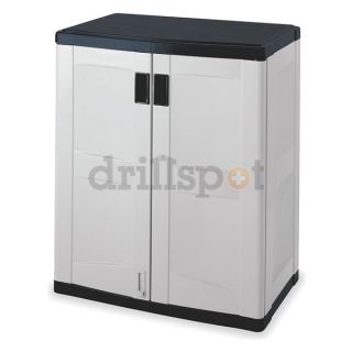 Suncast C3600G Storage Cabinet, 2 Shelves