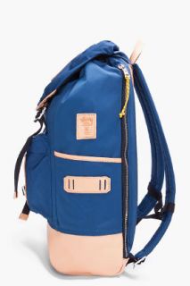 Stussy Deluxe Small Blue Tramp Backpack for men