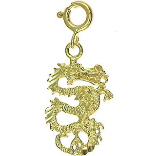 Yellow Gold Dragon Charm Today $114.99 3.5 (2 reviews)