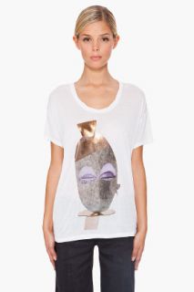 Acne Bay Wood T shirt for women