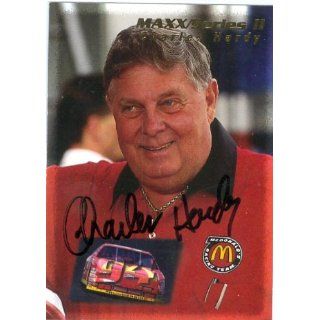 Hardy autographed Trading Card (Auto Racing) 1995 Maxx Series II #187