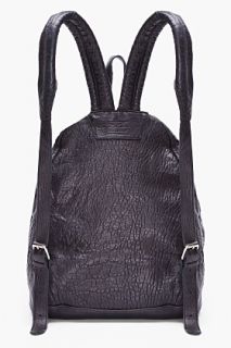 Officine Creative Shadow Grey Soft Leather Backpack for men