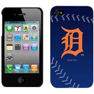 MLB Detroit Tigers iPhone 4/4S Baseball Slider Case   Navy