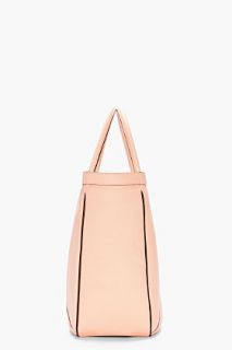 Chloe Peach Leather Tote Bag for women
