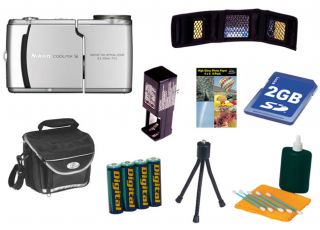 Nikon Coolpix S4 6MP Digital Camera + Bonus Kit (Refurb)