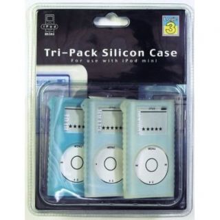 Logic3 Silicon Case 3 pack iPod Mini (IP124)   Logic3 Silicon Case 3