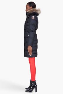Parajumpers Black Fur trimmed Michelle Coat for women