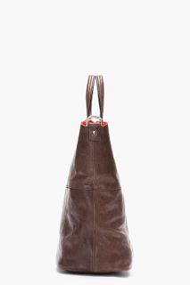 Givenchy Chocolate Brown Nightingale Zanzi Shopper for women