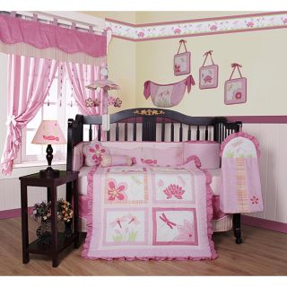 Pink Dragonfly 13 piece Crib Bedding Set Today $104.49 4.5 (12