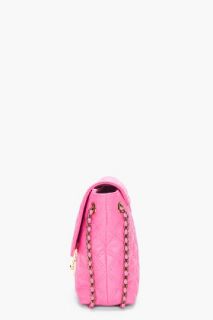 Marc Jacobs Large Pink Quilted Shoulder Bag for women