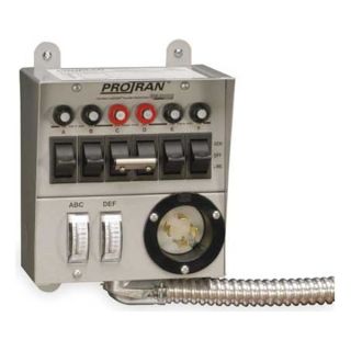 Reliance 30216A Manual Transfer Switch, 60A, 125/250V