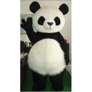 2012 big panda cartoon Character Costume Clothing