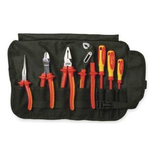 Knipex 9K 98 98 27 US Insulated Tool Set, 7 Pc
