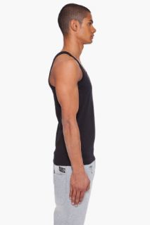 Diesel Black Umtk Johnny Tank Top for men