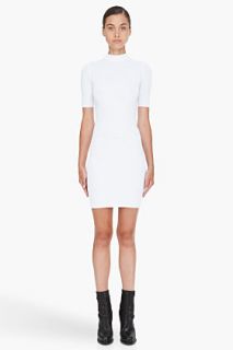 T By Alexander Wang White Thermal Dress for women