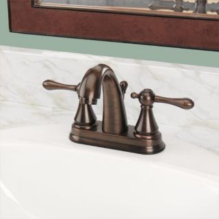 Fontaine Amalfi 4 inch Centerset Oil rubbed Bronze Bathroom Faucet