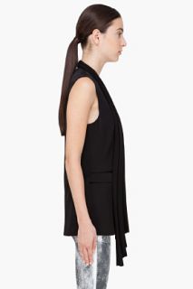 Rag & Bone Black Manon Vest for women
