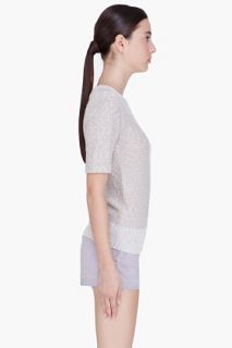 Marc By Marc Jacobs Taupe Bobble Knit T shirt for women