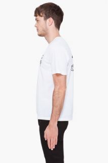 Stussy Deluxe White Mountain Black T shirt for men