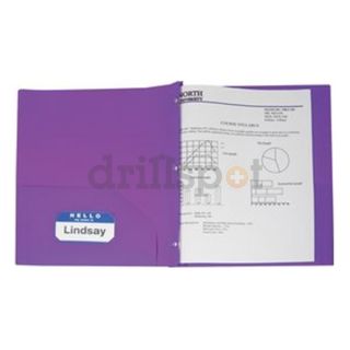 Line Products Inc 33969 9 1/2 x 11 9/16 Purple Heavyweight Poly C
