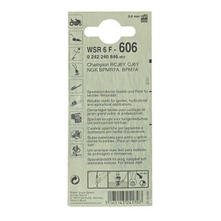 Bougie dallumage tondeuse Bosch N°606 WSR6F   Achat / Vente BOUGIE D