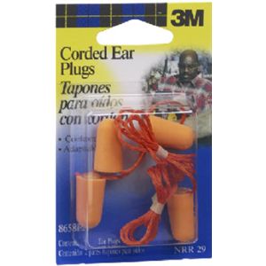 3M 8658ES 2 Pair Corded Ear Plugs, Pack of 12