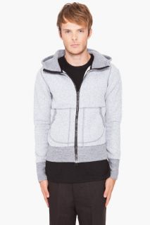 Wings + Horns Zip Front Hoodie for men