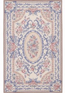 Hand hooked Country House Beige Wool Rug (96 x 136) Today $549.99
