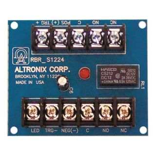Altronix RBR1224 Ratchet Relay 12/24VDC 20Ma DPDT