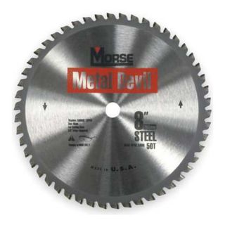 Morse CSM848NSC Circular Saw Bld, Crbde, 8 In, 48 Teeth