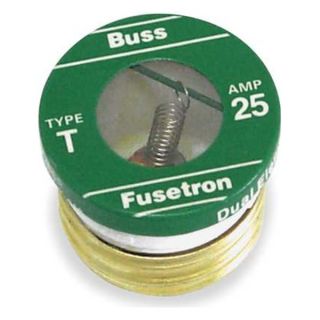 Cooper Bussmann T 10 Fuse, Plug, 10 A, Pk4