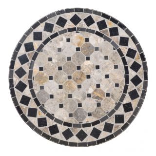 Home Styles Tan/Black Marble Tile Top Bistro Table Today $179.99 5.0