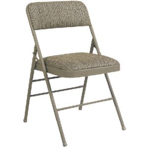 Cosco Products 14 885 TSB Taupe Premium Metal Folding Chair, Pack of 4