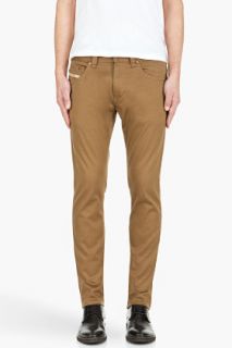 Diesel Brown Thavar a Trousers for men