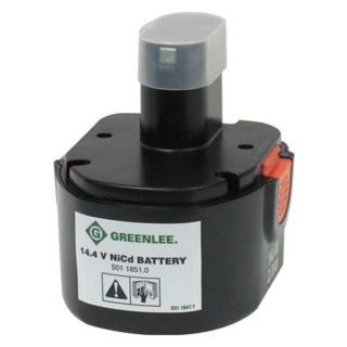 Greenlee 11851 Battery Pack, 14.4V, NiCd, 1.5A/hr.